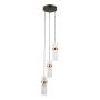 Italux Taraso PND-40760-3-BK-HBR Висяща лампа 3x40W/E14 IP20