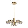 Italux Tiara PND-77362-5-40W-GD Люстра 5x40W/LED 3000K 4405lm IP20