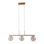 Italux Velada PND-34381-3-HBR Висяща лампа 3x15W/LED 3000K 610lm IP20