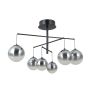 Italux Velada PND-34381-6-BK Висяща лампа 6x30W/LED 3000K 2010lm IP20
