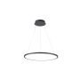 Italux Vinola PND-56135B-040RPC-BK-3KS4K Висяща лампа 1x24W/LED 3000K|4000K 1920lm IP20