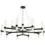 Step Into Design CANDELA DN1505-15 black Люстра 30x10W/G9 IP20