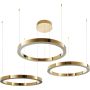 Step Into Design CIRCLE 3in1 DN924-80+80+80 gold Висяща лампа 3x112W/LED 3000K 10640lm IP20