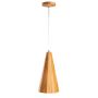 Quintiesse Angular QN-ANGULAR-P-S-TEAK Висяща лампа 1x40W/E27 IP20