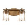 Quintiesse ASHLAND BAY QN-ASHLANDBAY2-NBR-BATH Светильник за стена 2x60W/E27 IP44