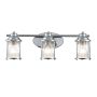 Quintiesse ASHLAND BAY QN-ASHLANDBAY3-PC-BATH Светильник за стена 3x60W/E27 IP44
