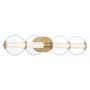 Quintiesse Atomo QN-ATOMO-4W-BG Светильник за стена 1x18,5W/LED 3000K 1782lm IP44