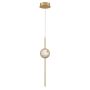 Quintiesse Barletta QN-BARLETTA-1P-BG Висяща лампа 1x6W/LED 3000K 340lm IP20