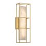 Quintiesse Blakley QN-BLAKLEY-M-BG Светильник за стена 1x13W/LED 3000K 800lm IP44