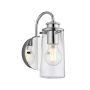 Quintiesse BRAELYN QN-BRAELYN1-PC Светильник за стена 1x40W/E27 IP44