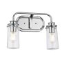 Quintiesse BRAELYN QN-BRAELYN2-PC Светильник за стена 2x40W/E27 IP44