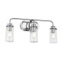Quintiesse BRAELYN QN-BRAELYN3-PC Светильник за стена 3x40W/E27 IP44
