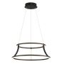 Quintiesse Cadoux QN-CADOUX-P-BK Висяща лампа 1x54W/LED 3000K 1490lm IP20