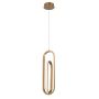 Quintiesse Demark QN-DEMARK-1P-BG Висяща лампа 1x28W/LED 3000K 1000lm IP20