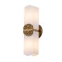 Quintiesse Elan QN-ELAN-2WB-DG-OPAL Светильник за стена 2x4W/G9 3000K 800lm IP44