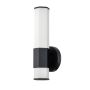 Quintiesse FACET QN-FACET-LED1-BK-BATH Светильник за стена 1x12W/LED 3000k 1080LM IP44