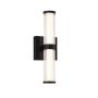 Quintiesse Fayton QN-FAYTON-S-BK Светильник за стена 1x14W/LED 3000K 985lm IP44