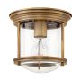 Quintiesse HADRIAN QN-HADRIAN-MINI-F-BR-CLEAR Таванен светилник 1x60W/E27 IP44