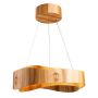 Quintiesse Horizon QN-HORIZON-RING-LED-60-TEAK Висяща лампа 1x43W/LED 3000K 1545lm IP20