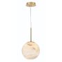 Quintiesse Kepler QN-KEPLER-1P-M-BG Висяща лампа 1x15W/LED 3000K 1115lm IP20
