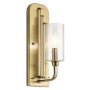 Quintiesse KIMROSE QN-KIMROSE1-BNB Светильник за стена 1x40W/E14