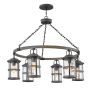 Quintiesse LAKEHOUSE QN-LAKEHOUSE6-P-DZ Висяща лампа 6x60W/E27 IP44