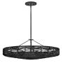 Quintiesse Ophelia QN-OPHELIA-6P-BK-BK Висяща лампа 6x40W/E14 IP20