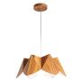 Quintiesse Physalis QN-PHYSALIS-P-M-TEAK Висяща лампа 1x40W/E27 IP20