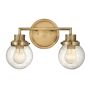 Quintiesse POPPY QN-POPPY2-HB-BATH Светильник за стена 2x60W/E27 IP44