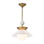 Quintiesse Saucer QN-SAUCER-1P-M-AB-OPAL Висяща лампа 1x40W/E27 IP20