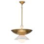 Quintiesse Saucer QN-SAUCER-4P-L-AB-OPAL Висяща лампа 3x40W/E14 IP20