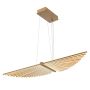 Quintiesse Seraph QN-SERAPH-LP-L-BG Висяща лампа 1x57W/LED 3000K 1192lm IP20