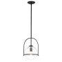 Quintiesse SOMERSET QN-SOMERSET-P-C-BK Висяща лампа 1x60W/E27