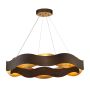 Quintiesse Vaughan QN-VAUGHAN-P-L-BRZ-GD Висяща лампа 1x105W/LED 3000K 1854lm IP20