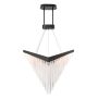 Quintiesse Vivien QN-VIVIEN-P-L-BK Висяща лампа 1x40W/LED 3000K 900lm IP20