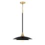 Quintiesse Welsh QN-WELSH-P-BK Висяща лампа 1x15W/LED 3000K 750lm IP20