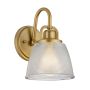 Elstead Lighting DUBLIN QZ-DUBLIN1-PNBR Светильник за стена 1x3,5W/LED 3000K 320LM IP44