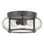 Elstead Lighting QUOIZLE QZ-TRILOGY-FS-OZ Таванен светилник 2x60W/E27