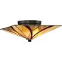 Quoizel ASHEVILLE QZ-ASHEVILLE-F Таванен светилник 2x60W/E27
