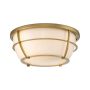 Quoizel Chance QZ-CHANCE-F-PNBR Таванен светилник 2x60W/E27 IP44