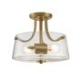 Quoizel Hollister QZ-HOLLISTER-SF-BB Таванен светилник 2x60W/E27