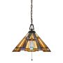 Quoizel INGLENOOK QZ-INGLENOOK-P-A Висяща лампа 3x60W/E27