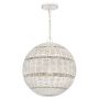 Quoizel Lindendale QZ-LINDENDALE-P-AWH Висяща лампа 1x60W/E27 IP44