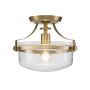 Quoizel Penn Station QZ-PENN-STATION-F-BB Таванен светилник 1x60W/E27