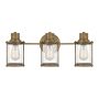 Quoizel Riggs QZ-RIGGS3-BATH-WS Светильник за стена 3x40W/E27 IP44