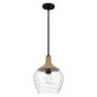 Quoizel Royer QZ-ROYER-1P-MBK Висяща лампа 1x60W/E27 IP20
