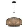 Quoizel Teton QZ-TETON-5P-MBK Висяща лампа 5x60W/E27 IP20