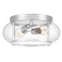 Quoizel Trilogy QZ-TRILOGY-F-S-BATH Таванен светилник 2x40W/E27 IP44