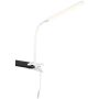 Trio NEVADA R57941131 Лампа с клипс за бюро 1x5w/led 3000+4000+5000k 600lm ip20