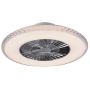 Trio HARSTAD R62412106 Вентилатор 1x40w/led 3000-6500k 5000lm ip20